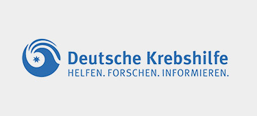 Logo "Deutsche Krebshilfe" mit Link zur Seite www.krebshilfe.de
