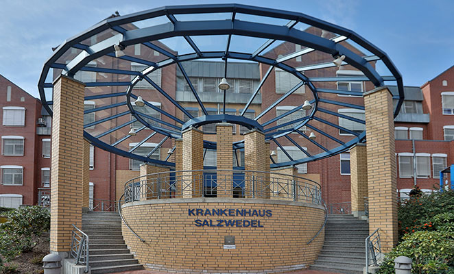 Altmark-Klinikum Gebäudeansicht Altmark-Klinikum, Link zur Klinikseite